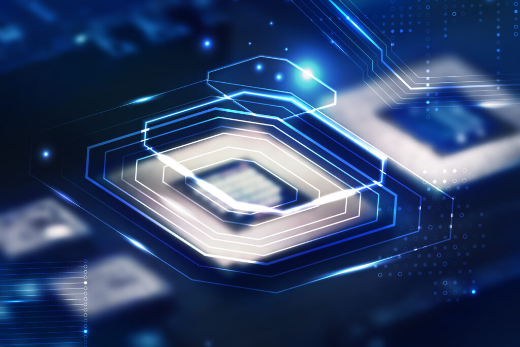 DRAM 및 NAND 반도체 가격 변동 그래프와 칩